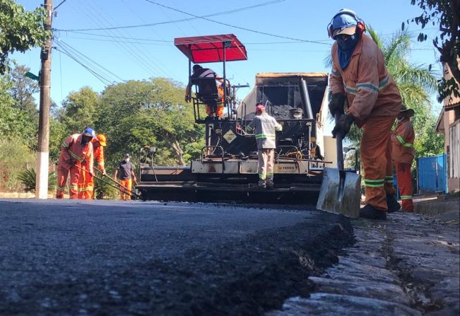 602 mil m² de asfalto foram recapeados de 2019 a 2022 em Tupã