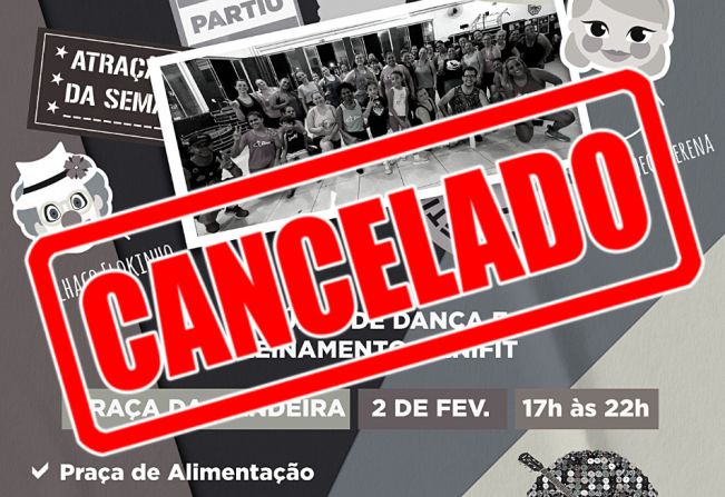 Quinta com Arte é cancelado devido à instabilidade do tempo