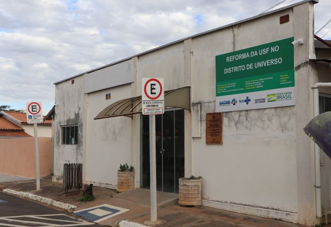 USF de Universo passará por reformas e atenderá em novo endereço