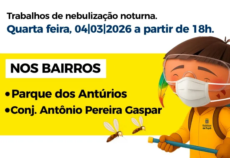 Prefeitura intensifica nebulização veicular e amplia ações permanentes de combate à dengue e chikungunya