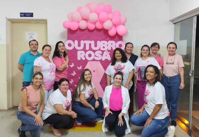 Unidades de Saúde fazem recepções especiais para o Outubro Rosa