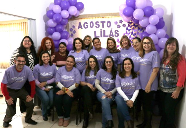 Agosto Lilás reforça trabalho da rede de proteção para vítimas de violência