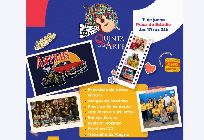 Quinta com Arte dessa semana traz exposição de carros antigos