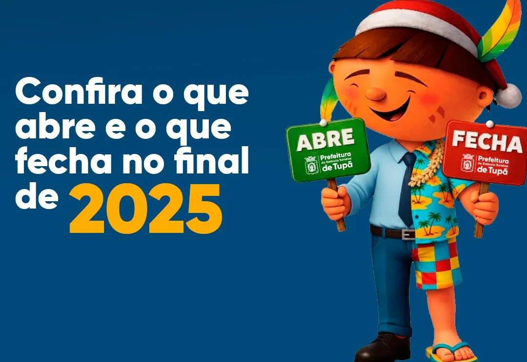 Festas de final de ano: saiba o que abre e o que fecha