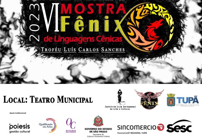 VI Mostra Fênix homenageia o Subsecretário de Cultura Luis Carlos Sanches