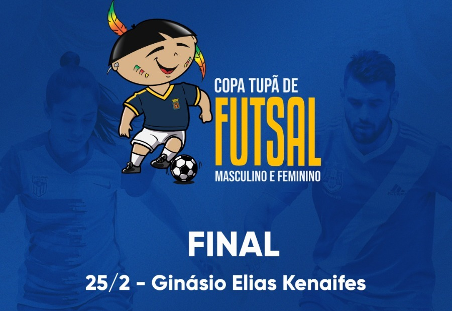 Copa Tupã de Futsal: final será disputada nesta terça-feira