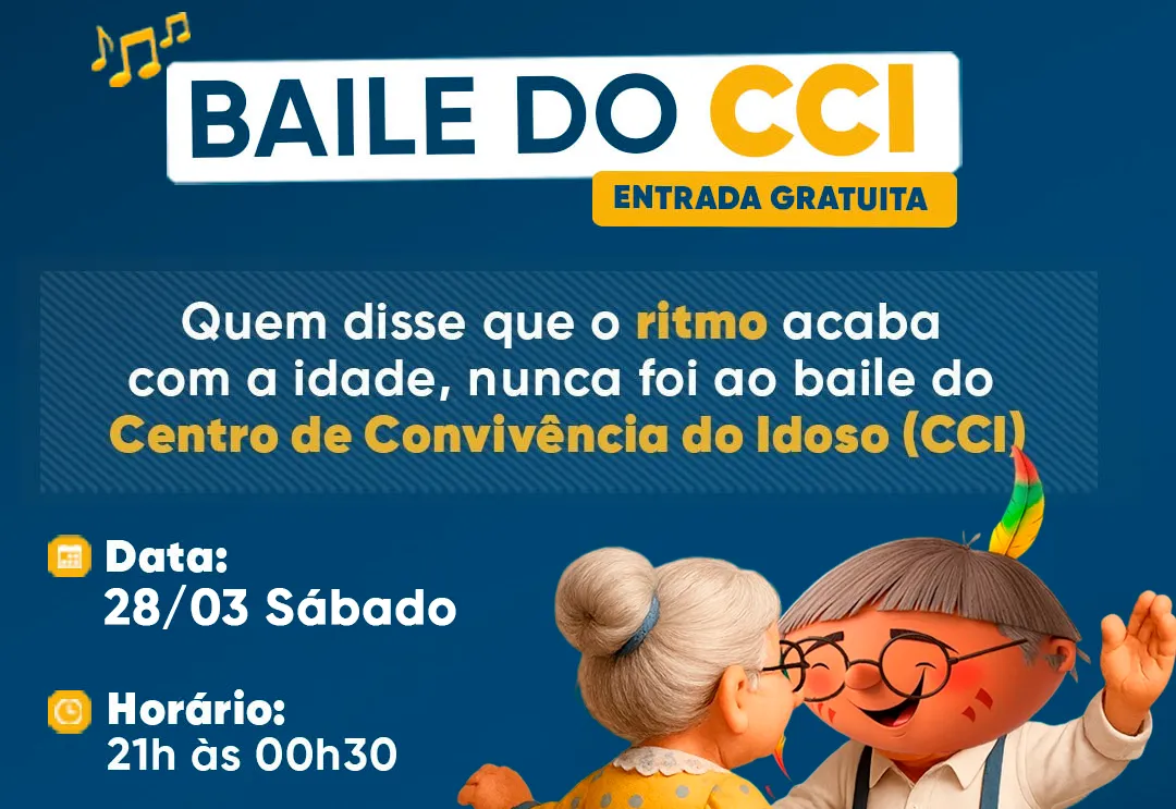 CCI realiza baile neste sábado com Banda Pri Lima e DJ