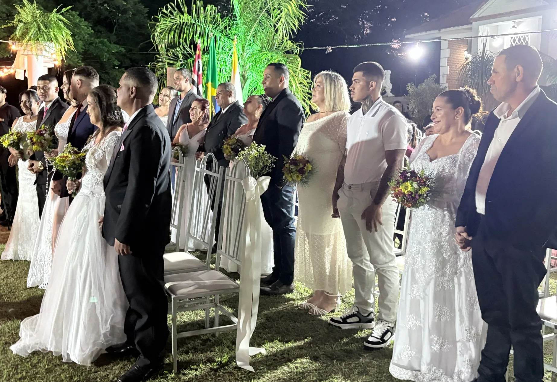 8ª edição do Casamento Comunitário emociona casais e celebra a realização de sonhos
