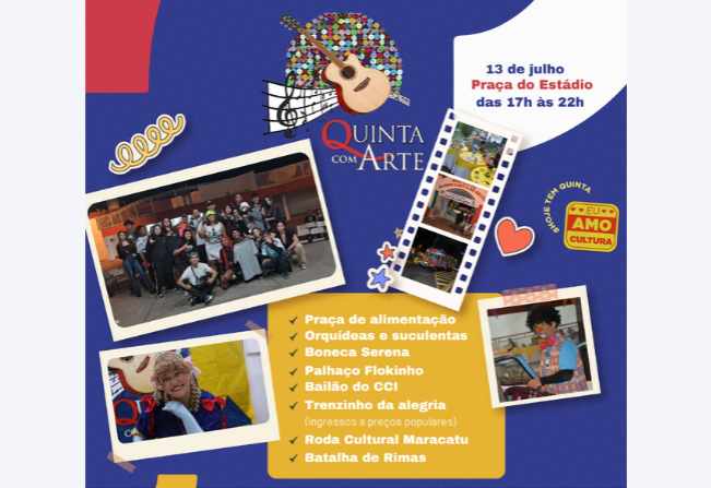 Quinta traz batalha de rima esta semana com Roda Cultural Maracatu