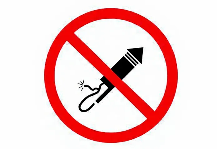 Uso de fogos de artifício com estampido é proibido  e pode acarretar multa de R$ 11.920