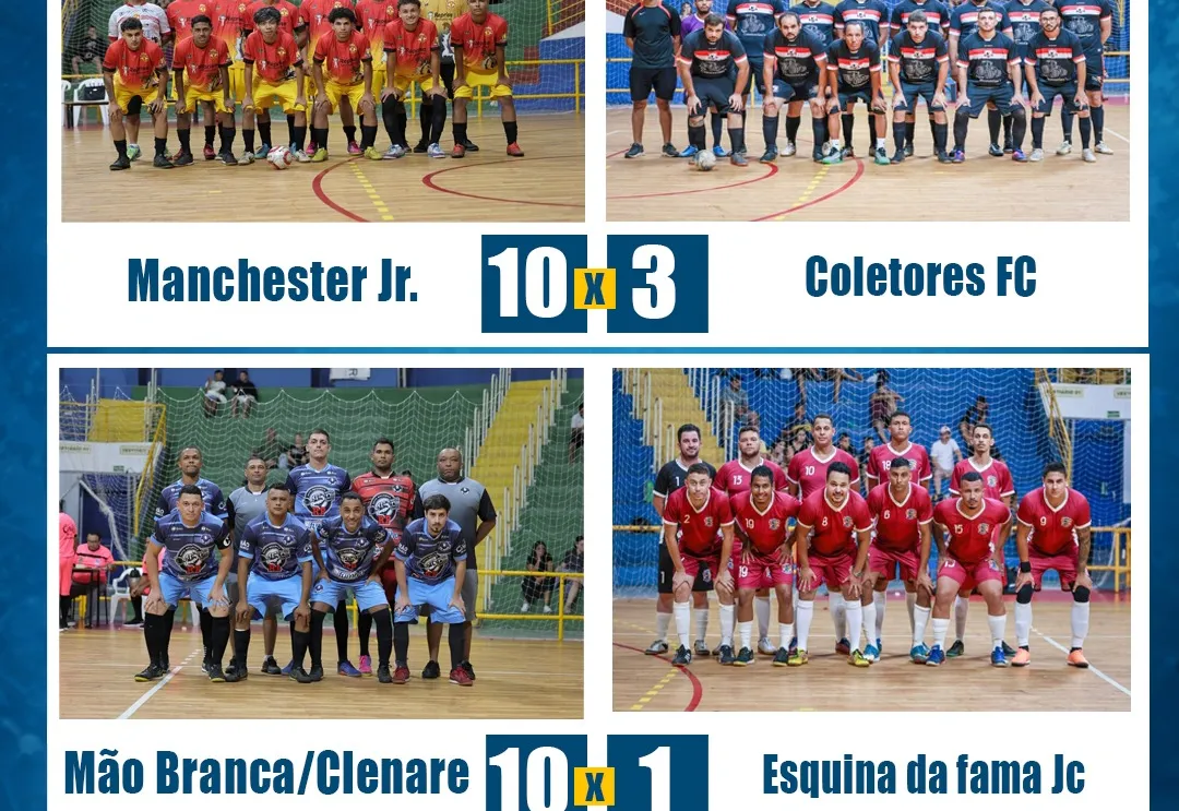 Goleadas marcam rodada de segunda da Copa Tupã de Futsal