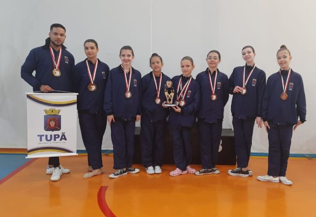 Ginástica Rítmica fica em 3º lugar nos Jogos Regionais 2023	