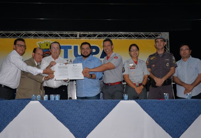 Tupã sanciona lei de pró-labore para o Corpo de Bombeiros 