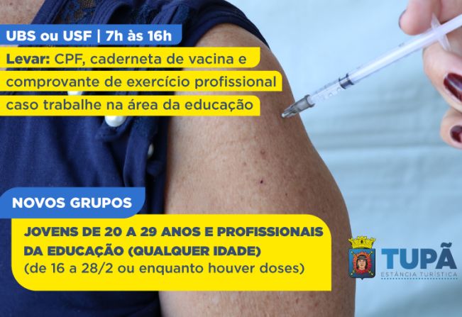 Prefeitura amplia vacina contra a meningite para novos grupos