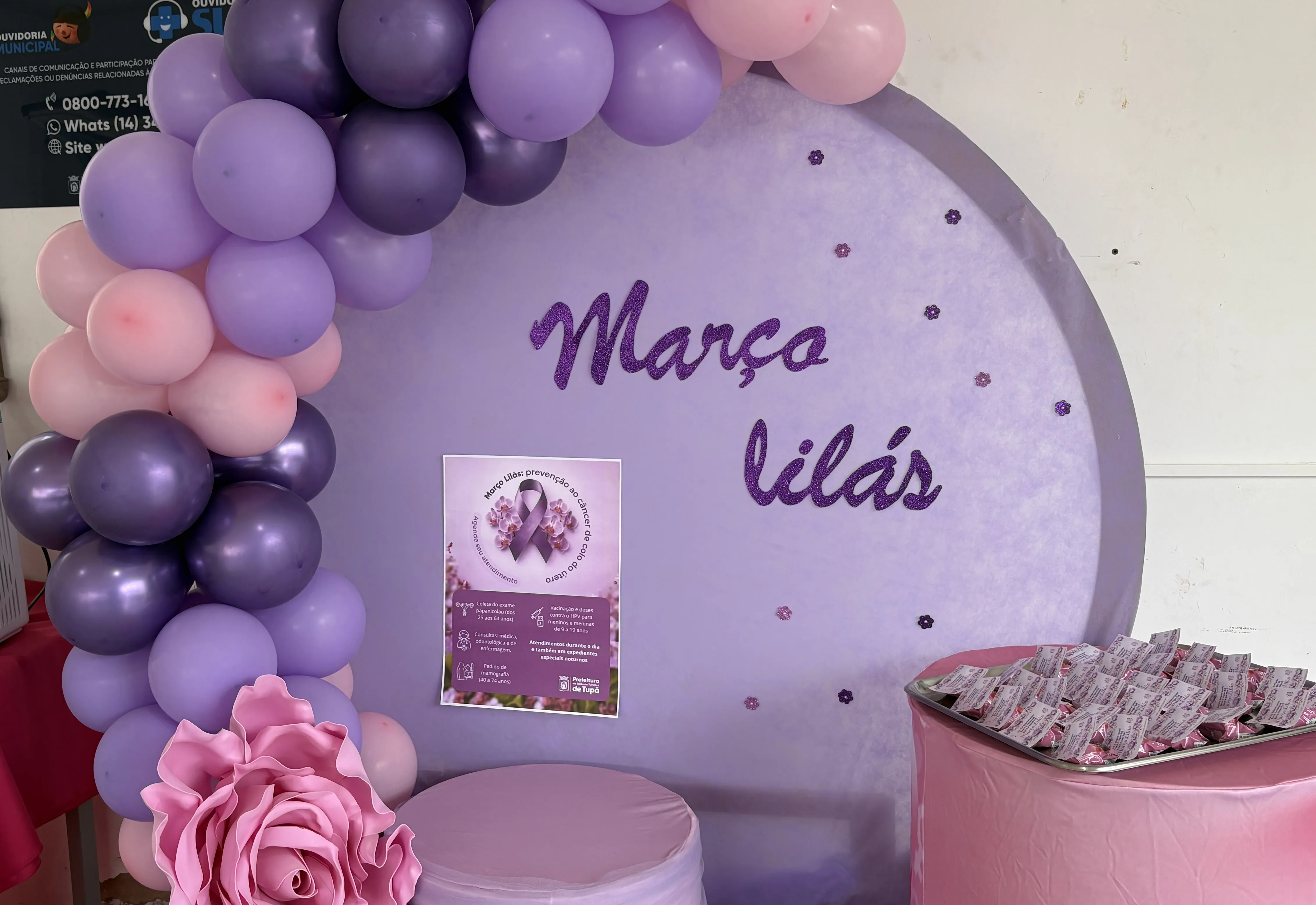 Unidades de saúde de Tupã ampliam o horário de atendimento durante o Março Lilás