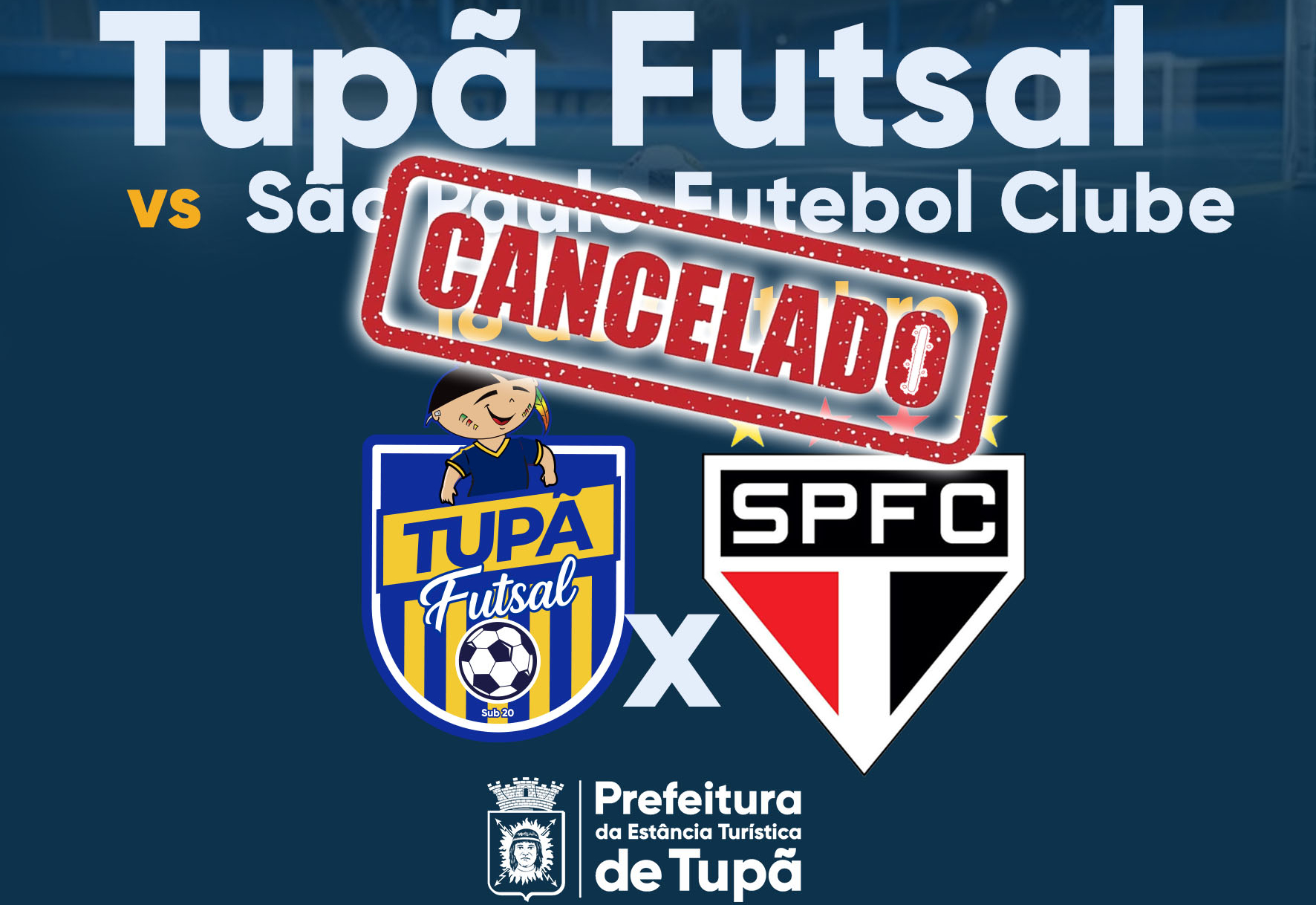 SPFC desiste de confronto e jogo em Tupã é cancelado