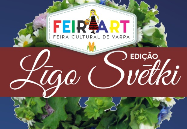 Līgo svētki celebra cultura leta com comidas típicas e muita animação