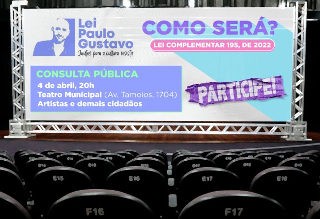 Cultura convida artistas e cidadãos para debater fomento pela Lei Paulo Gustavo