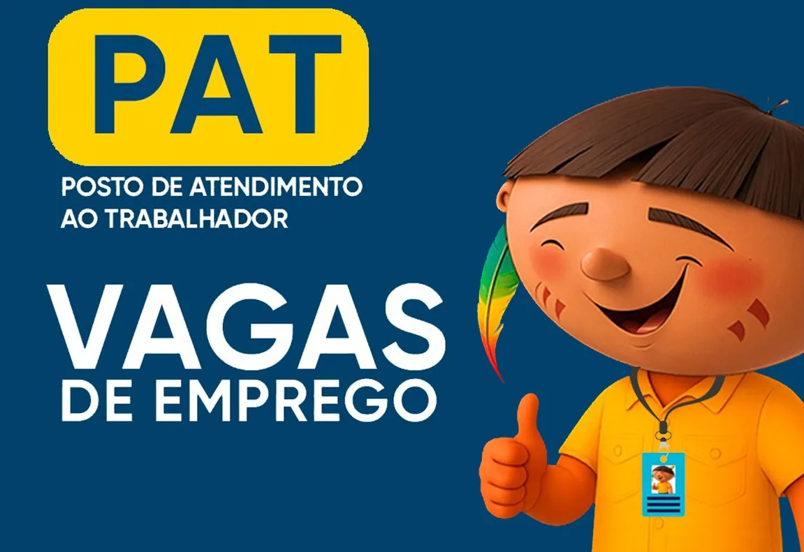 PAT tem 100 vagas de empregos em diversos setores