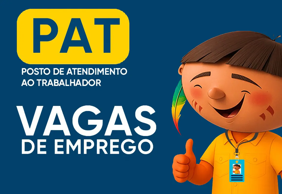 PAT divulga oportunidades de trabalho em diferentes setores