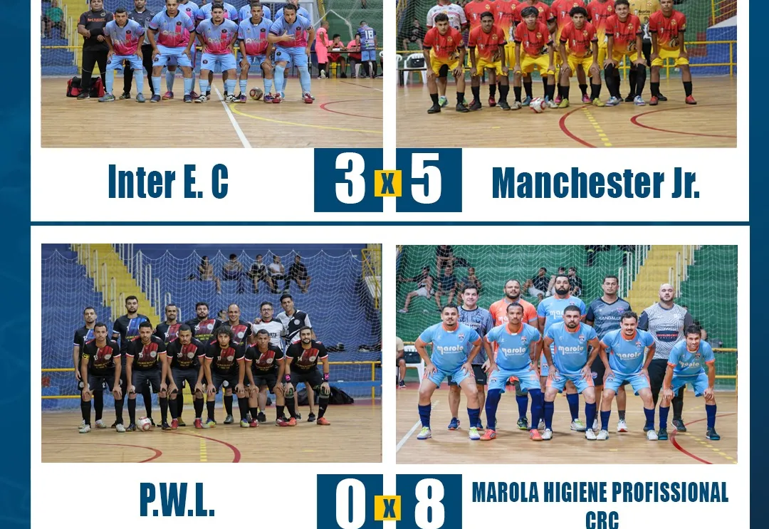 Copa Tupã de Futsal: rodada de terça tem média de 8 gols por partida