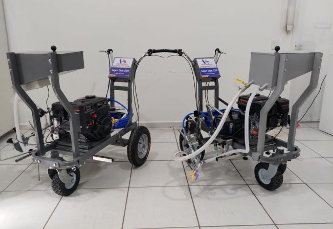 Tupã recebe máquinas de demarcação viária do programa Respeito à Vida