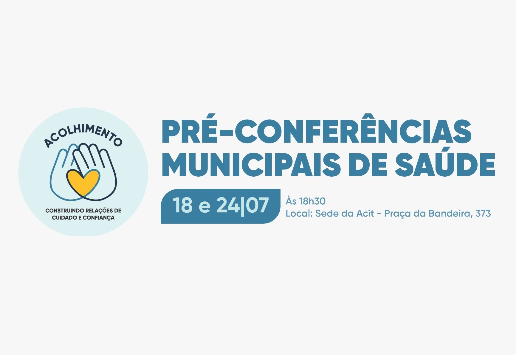 Pré-Conferência Municipal de Saúde acontece no dia 18