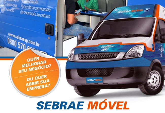 Sebrae Móvel estará na Praça da Bandeira, terça-feira, 30/1