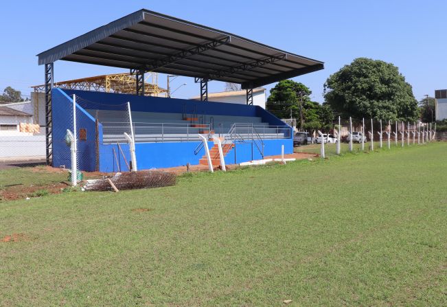 Campo do Almoxarifado será modernizado e receberá iluminação