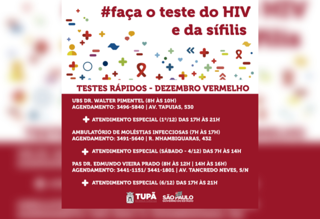 Testagens para Infecções Sexualmente Transmissíveis são intensificadas