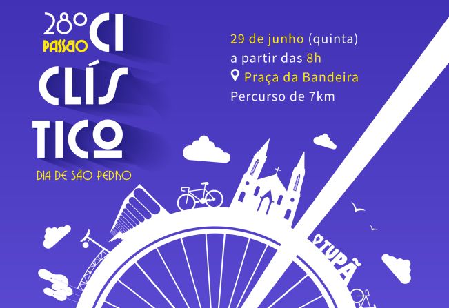Tupã realizará 28ª edição do passeio ciclístico do Dia de São Pedro