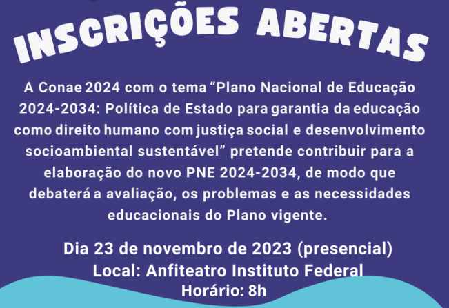 Conferência da Educação vai avaliar e criar ações-guia para os próximos 10 anos