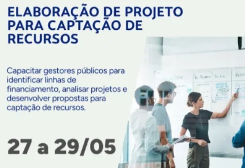 Sebrae promove curso gratuito sobre elaboração de projetos para captação de recursos