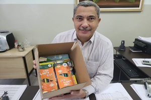 Prefeitura destina kits de materiais escolares para toda a rede municipal