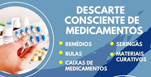 Prefeitura alerta sobre o descarte correto de medicamentos vencidos
