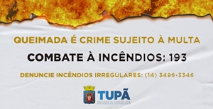 Prefeitura alerta para riscos de queimadas urbanas durante estiagem