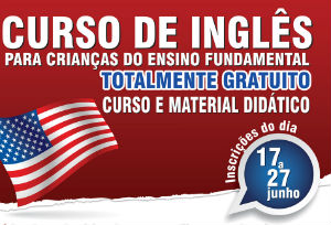 Abertas as inscrições para as aulas de inglês