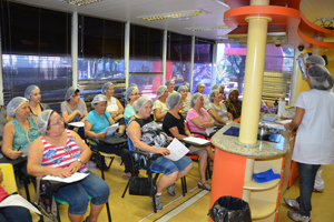 Começou ontem as aulas do Programa Alimente-se Bem