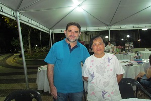 Thiago Santos recebe visita da deputada estadual Ana Perugini