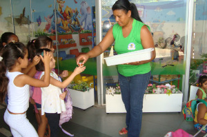 Alunos da rede municipal continuam desenvolvendo projeto Horta na Escola