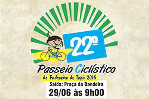 Prefeitura vai sortear mais de 20 bicicletas no 22º Passeio Ciclístico