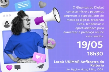 Prefeitura de Tupã oferece transporte gratuito para evento “Gigantes do Digital” do Sebrae