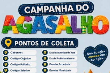 Campanha do Agasalho conta com diversos pontos de arrecadação em Tupã