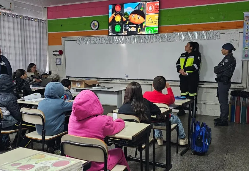 Subsecretaria de Trânsito inicia ações do Maio Amarelo em escolas de Tupã